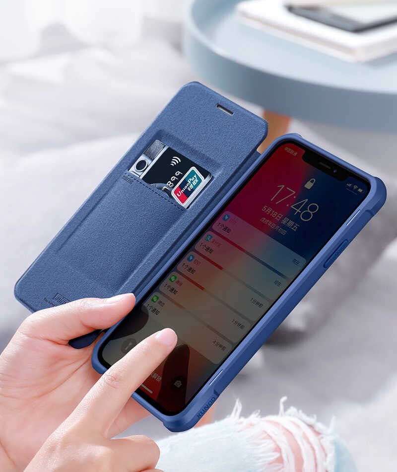 Bao Da iPhone 11 Chống Sốc Hiệu Xundd Clip Case thiết kế dạng lật, kiểu dáng sang trọng và thanh lịch chất liệu da cao cấp, bảo vệ an toàn cho điện thoại